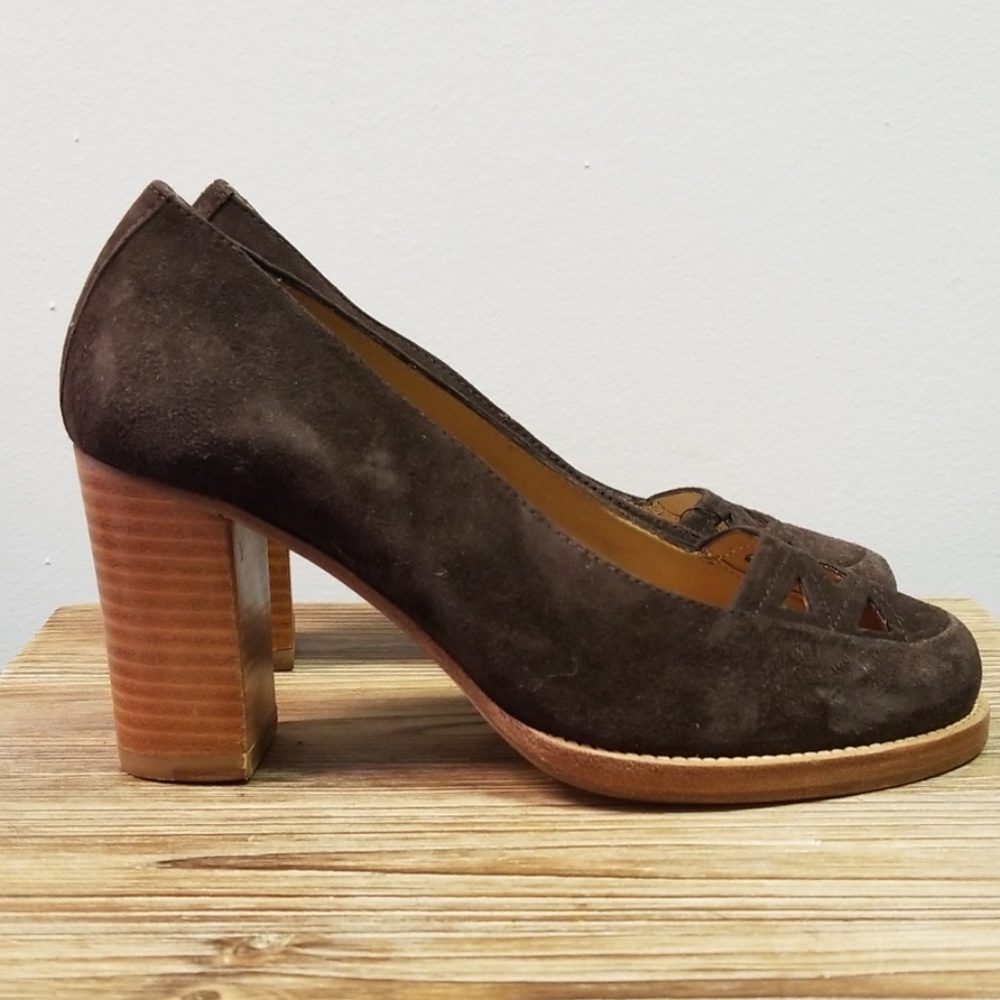 A.P.C. Brown Suade Shoe - Picture 4 of 9